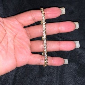 Like new CZ anniversary bracelet
